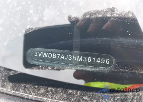 2017 Volkswagen Jetta 1.4T Se from USA, damaged, VIN 3VWDB7AJ3HM361496